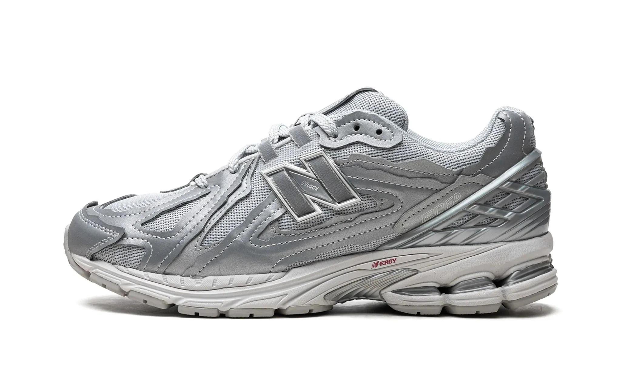 Comfort Slip Odor   Resistant New Balance 1906D "Protection Pack - Silver Metallic"
