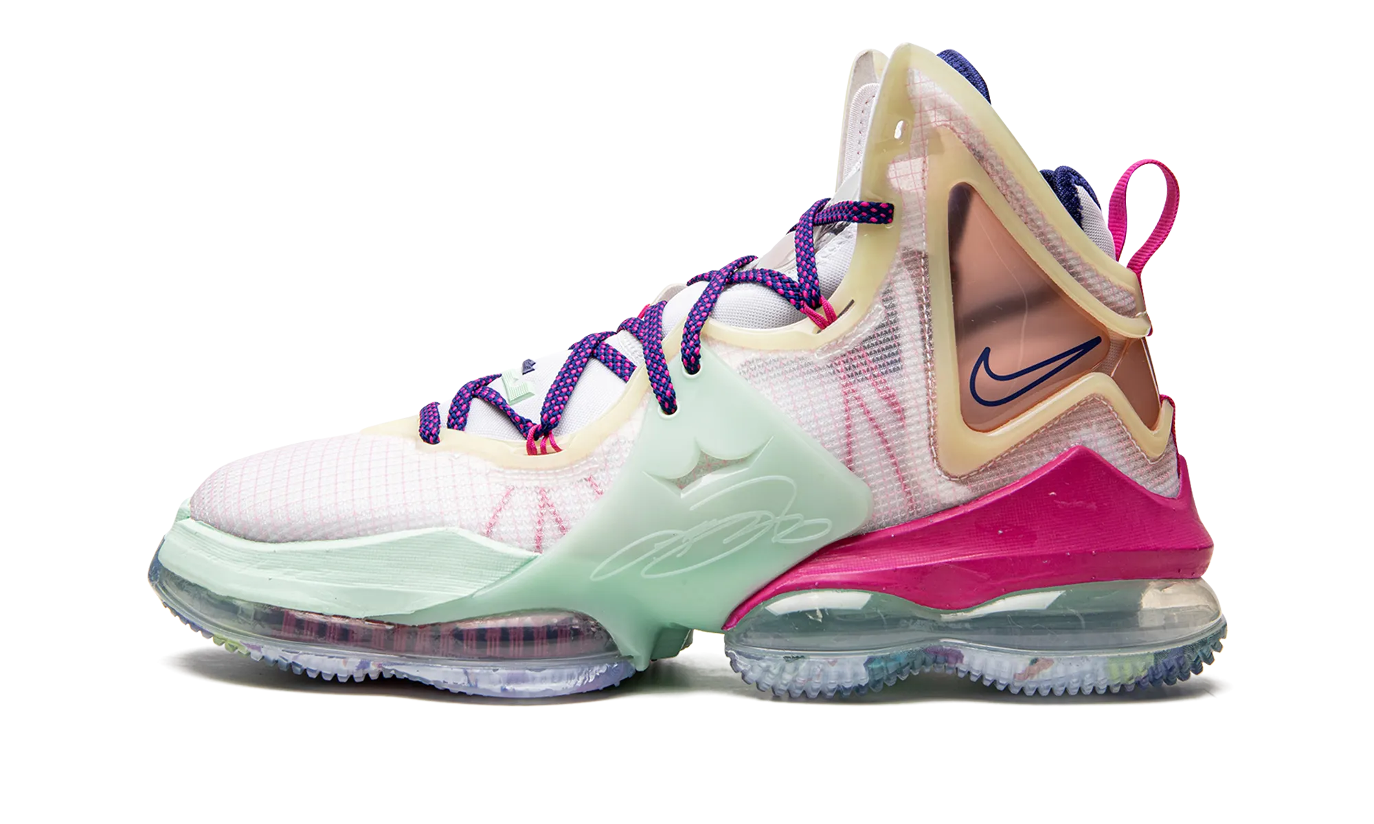 Water Resistant Clean Cut LeBron 19 "Valentine's Day"