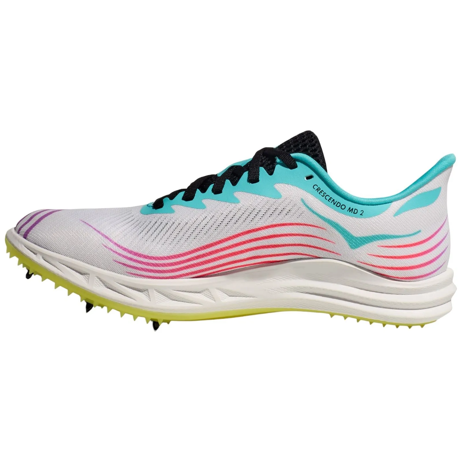 Pure Lines OdorResistant HOKA Cresendo MD 2 Running Spike Shoes