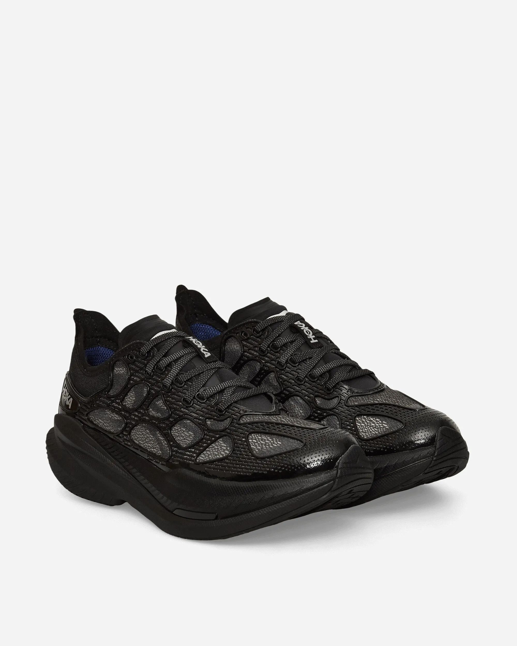 Luxe Comfort Temperature Regulating Mach X Caged Sneakers Black / Midnight Blue