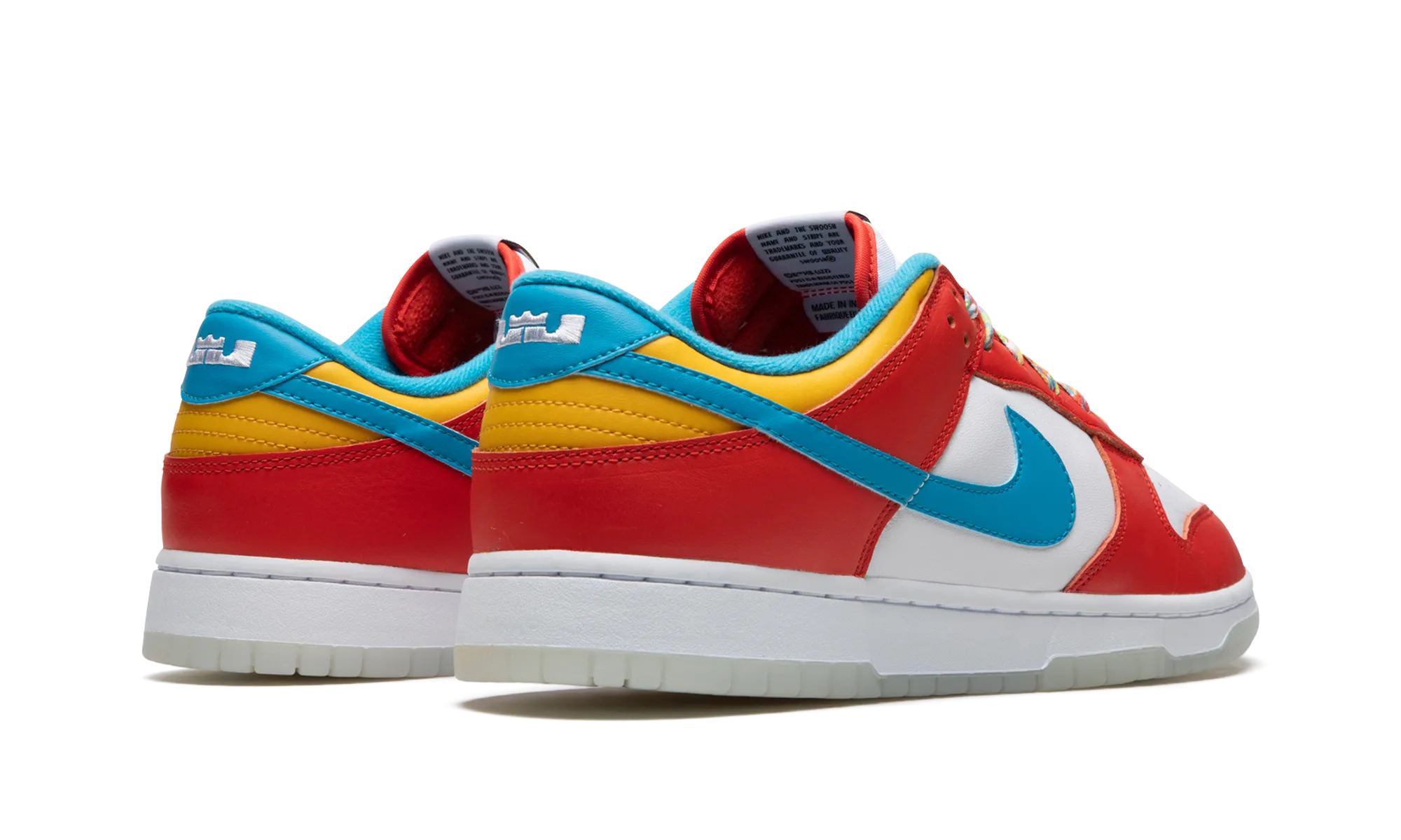 Dunk Low "LeBron James - Fruity Pebbles" Rubber Outsole