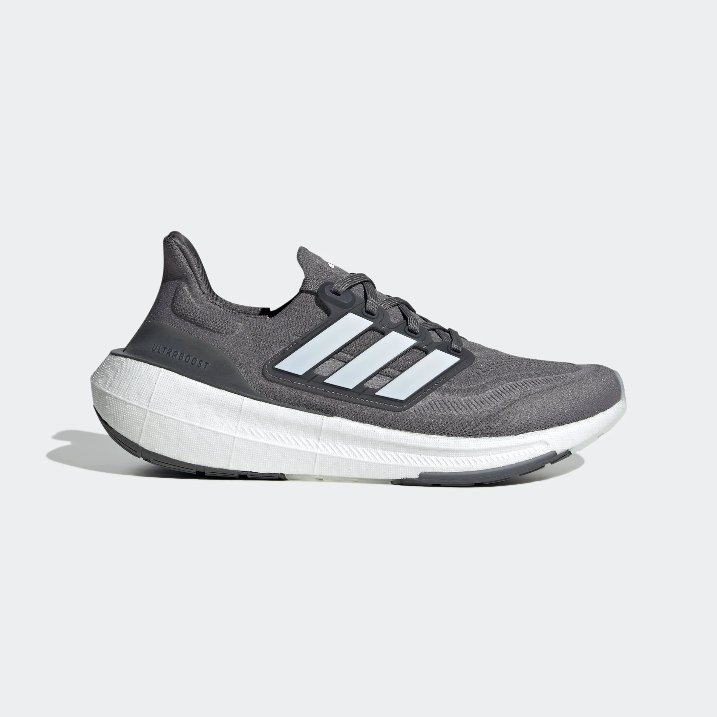 adidas ULTRABOOST Light Running Shoes | Grey/White | Men's daily runner Comfortable Toe
