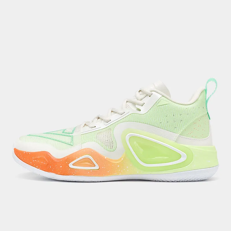 PEAK Basketball Shoes Triangle 2.0 Cushion Sneakers TAICHI Tech Applied ET31907A Acid Green OdorResistant Easy Style
