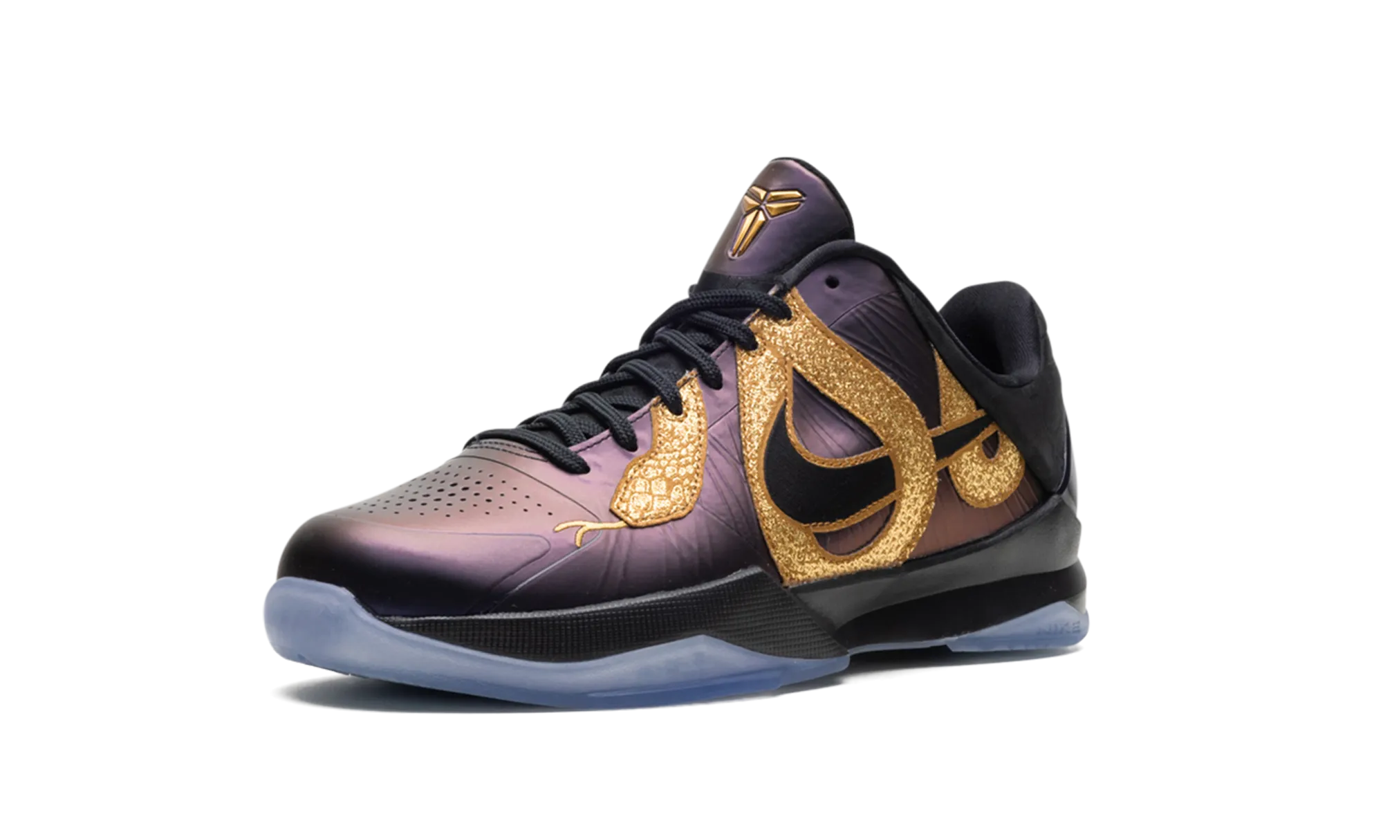 Zoom Kobe 5 Protro GS "Year of the Mamba - Eggplant" Quick Dry Lining Sock Like Ankle Cuff