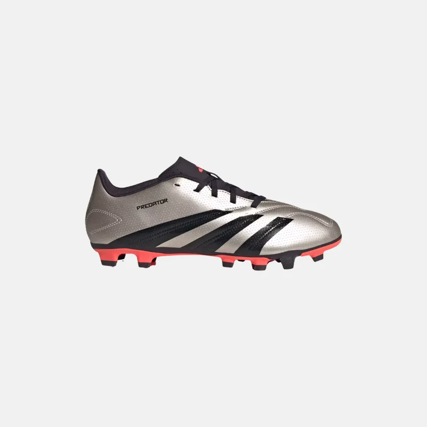 Adidas Predator Club FxG Adult Unisex Football Shoes -Platin Met Kick Power Casual Move