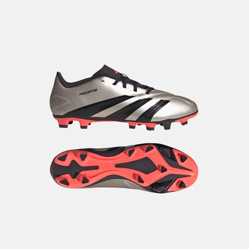 Office Cool Foot Glow Adidas Predator Club FxG Adult Unisex Football Shoes -Platin Met
