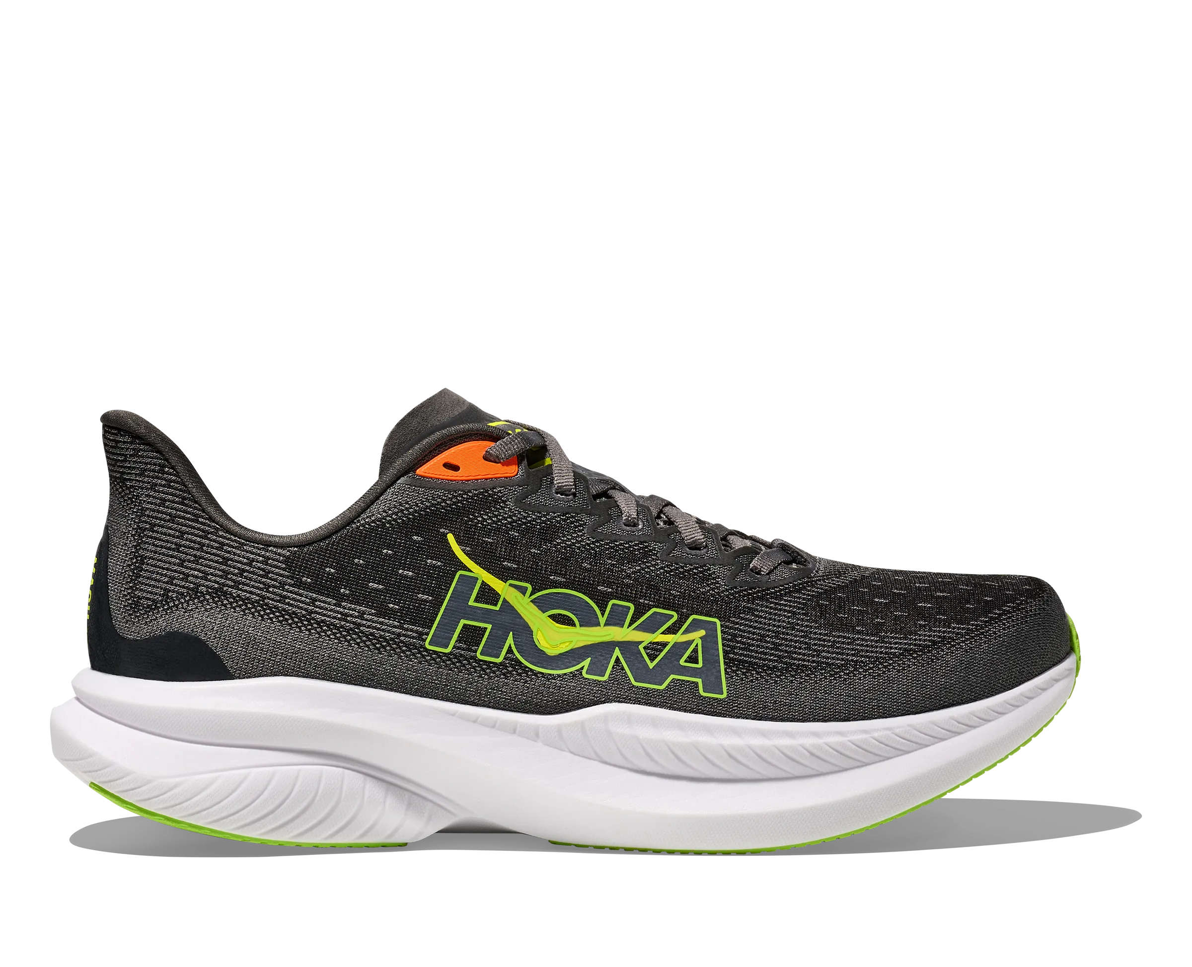 MEN'S MACH 6 - D - GRAVEL/ASPHALT GREY Everyday Use Reinforced Arch