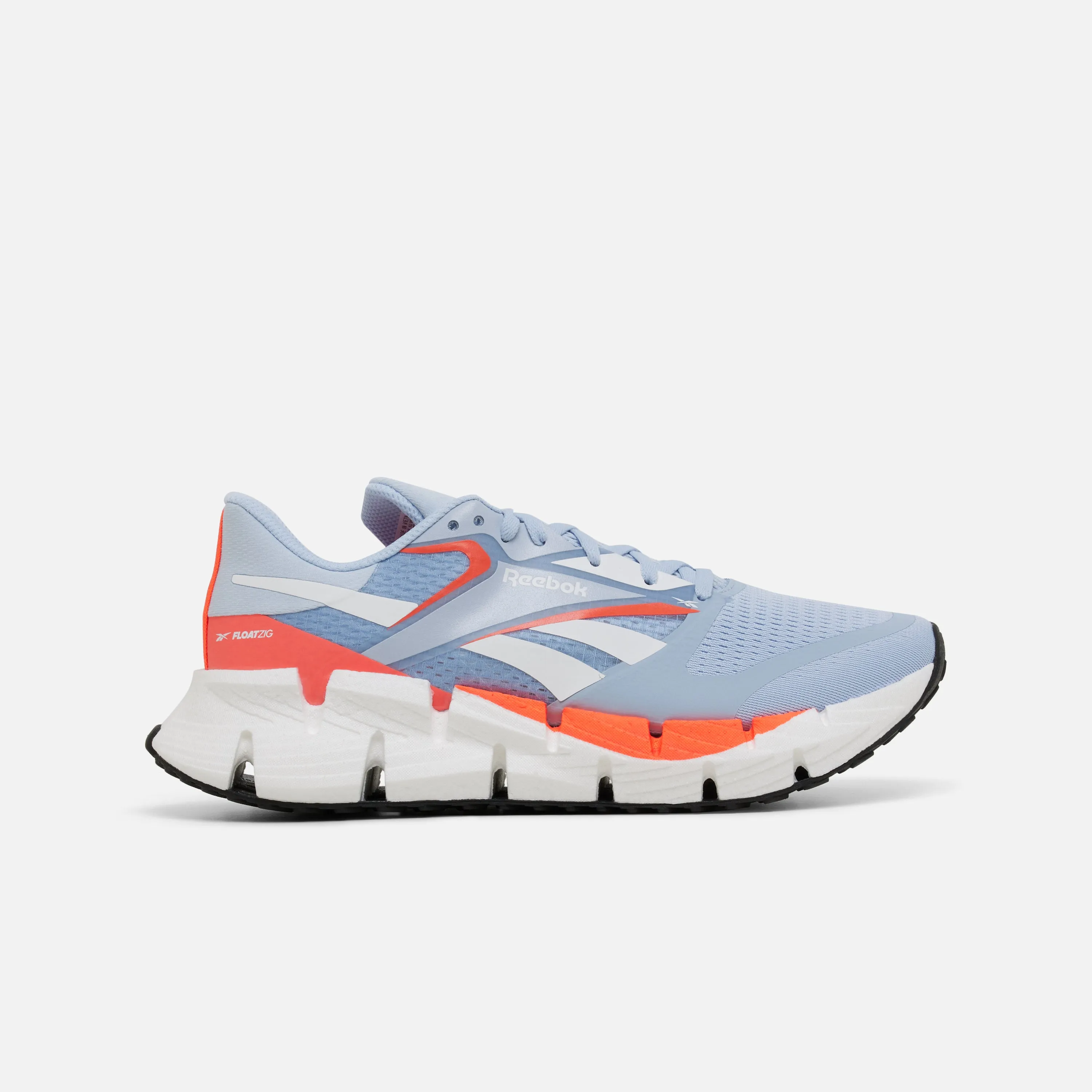 Anti Abrasion minimalist - design shoes Floatzig 1 Pale Blue/White/Orange Flare