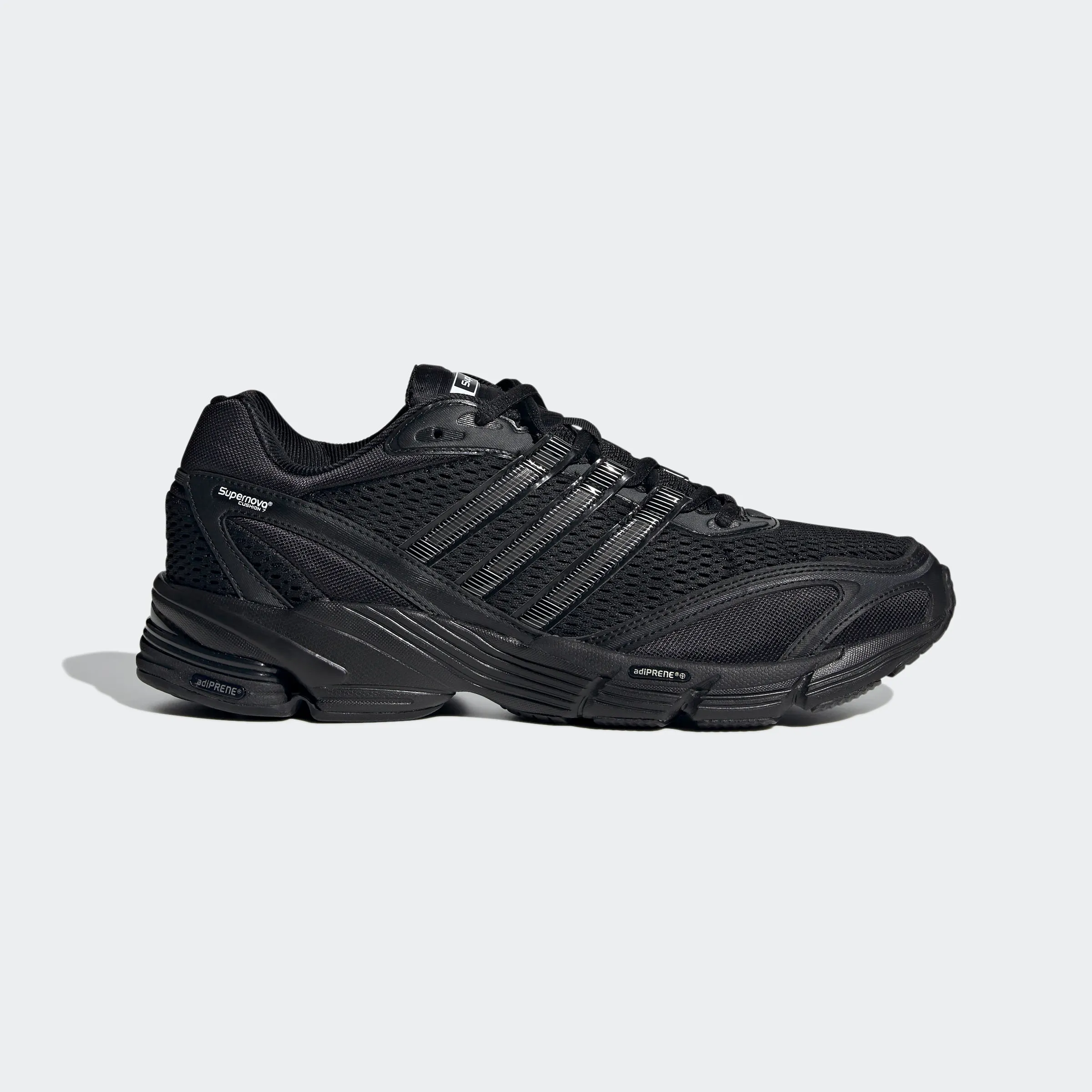 odor - resistant running option adidas Originals Supernova Cushion 7 Shoes | Black | Men's