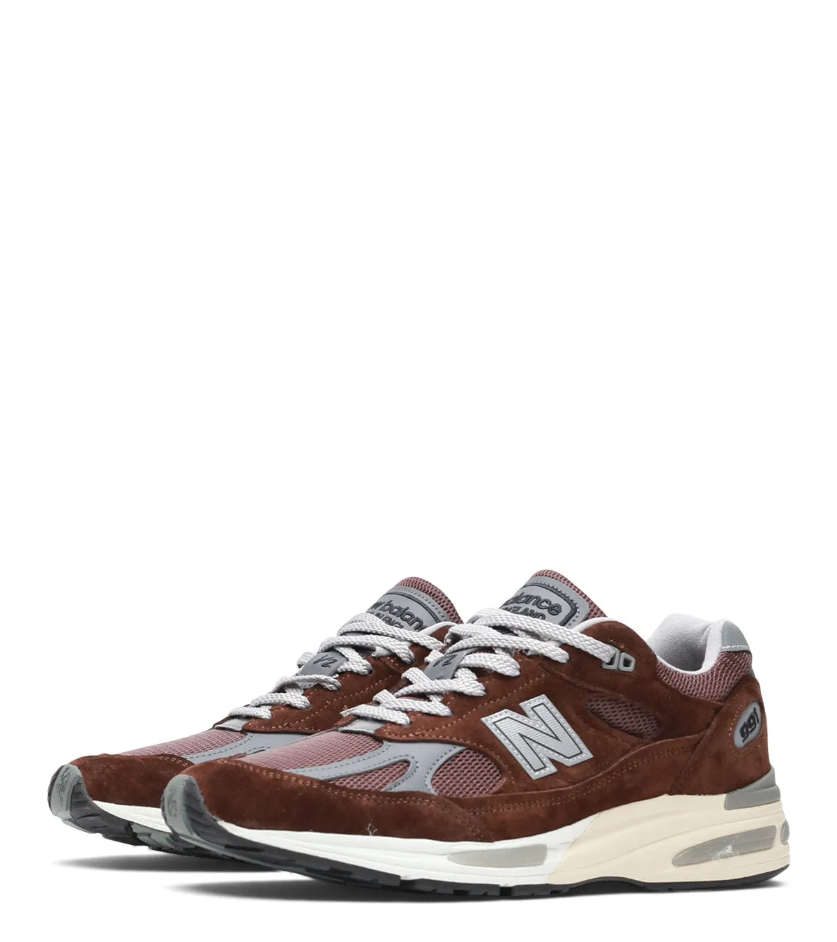 Memory Foam Vertical Flex New Balance Made In UK 991v2 Pinecone