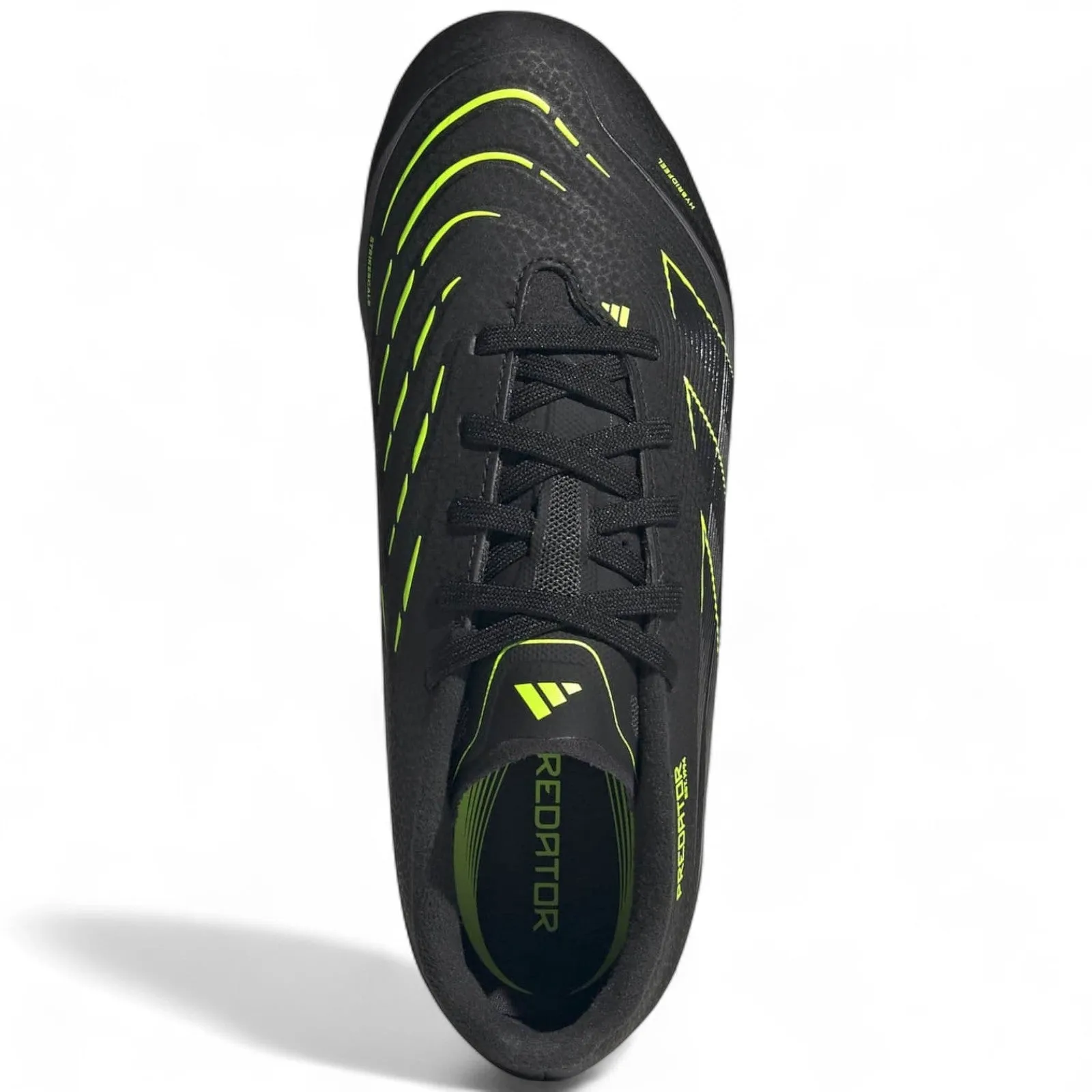 Muddy Field Rush Angle adidas Predator League Kids Firm Ground Football Boots