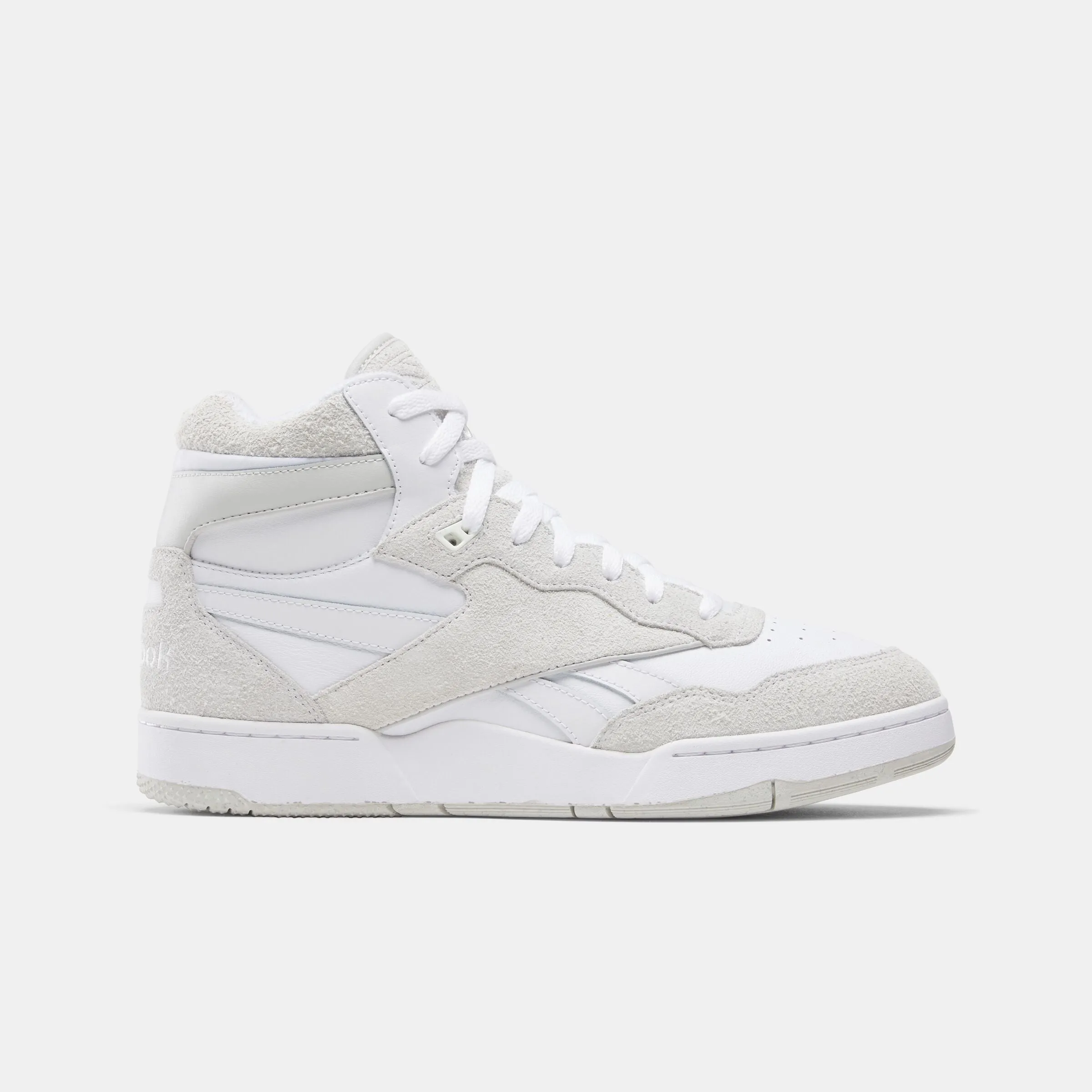Rubber Outsole Breathable Upper Bb 4000 Ii Mid White/White/White