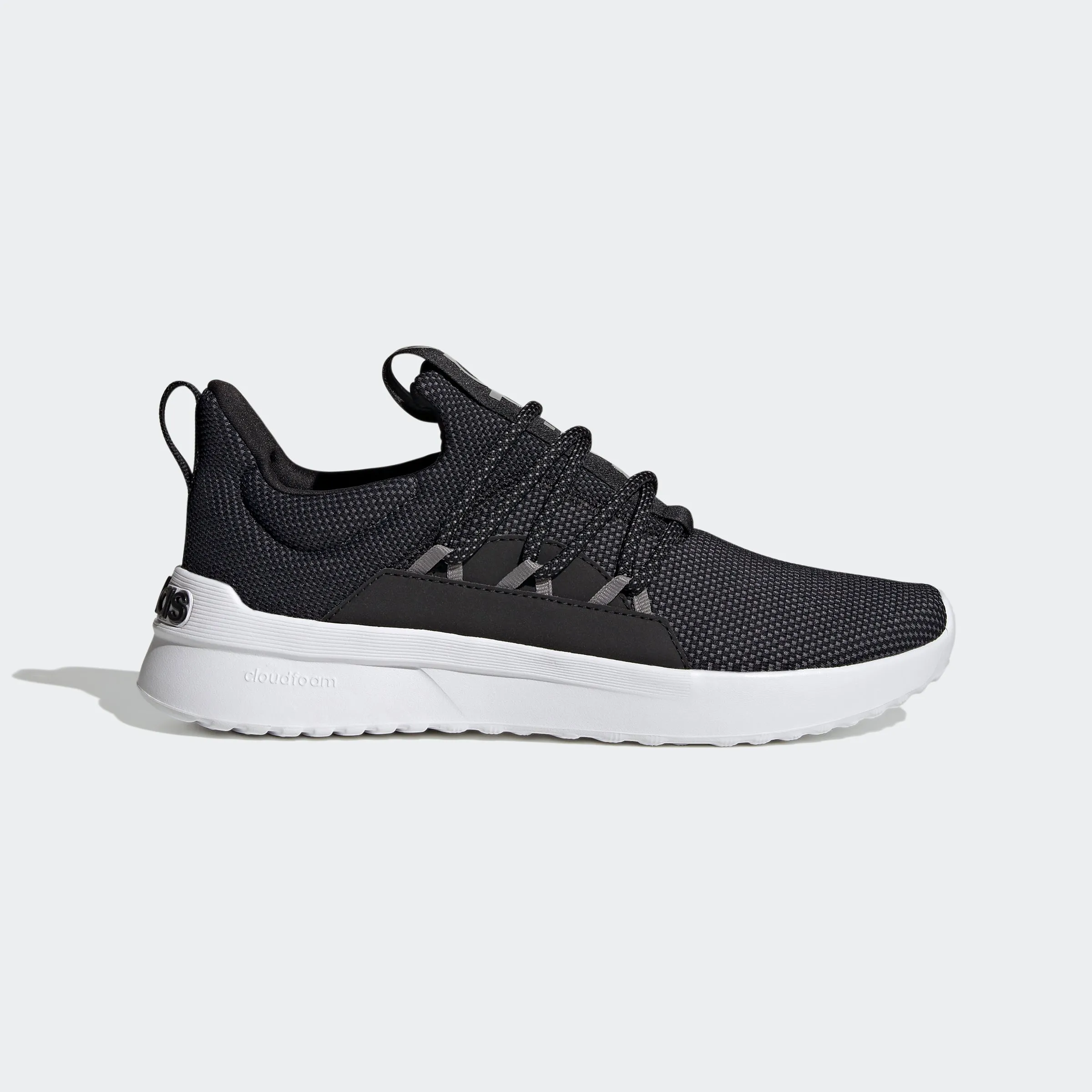 trail running footwear adidas Lite Racer Adapt 5.0 Shoes | Black/White | Men's