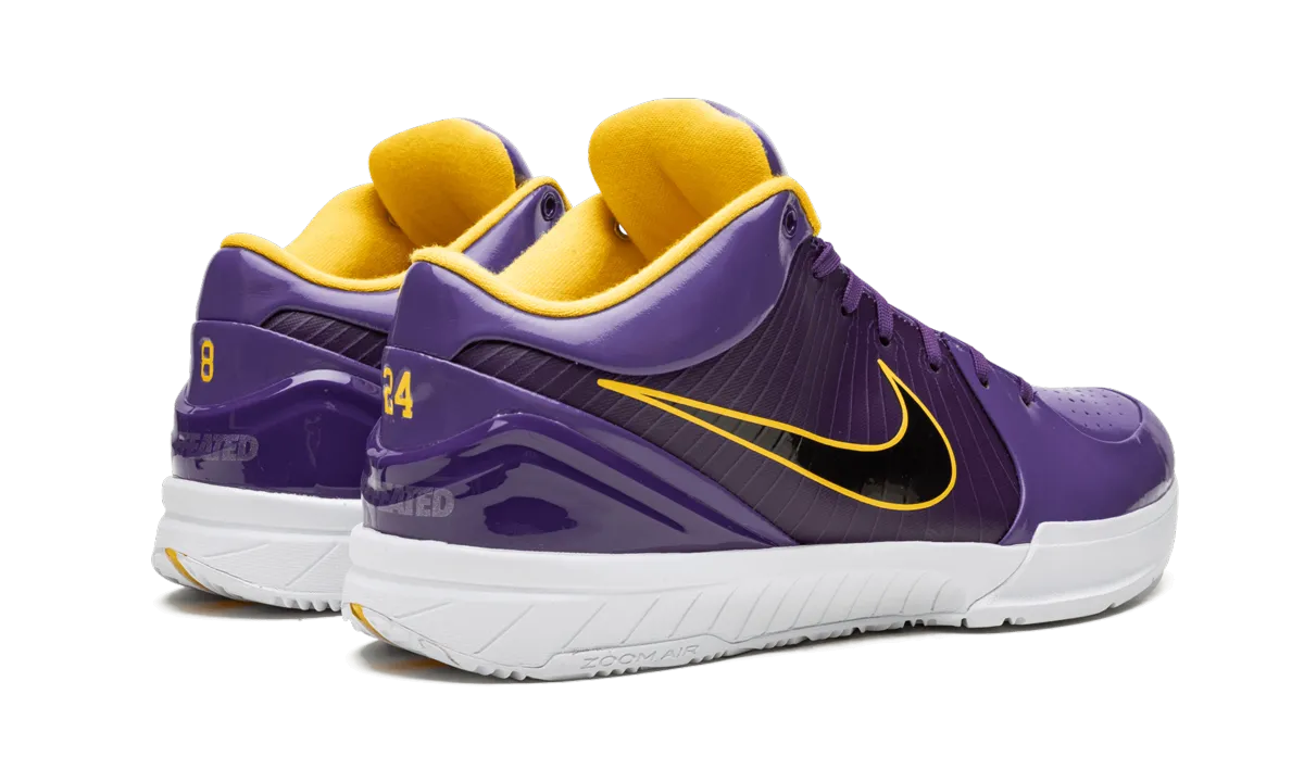Kobe 4 Protro UNDFTD "Undefeated - LA Lakers" Pro Performance Indoor Court Grip