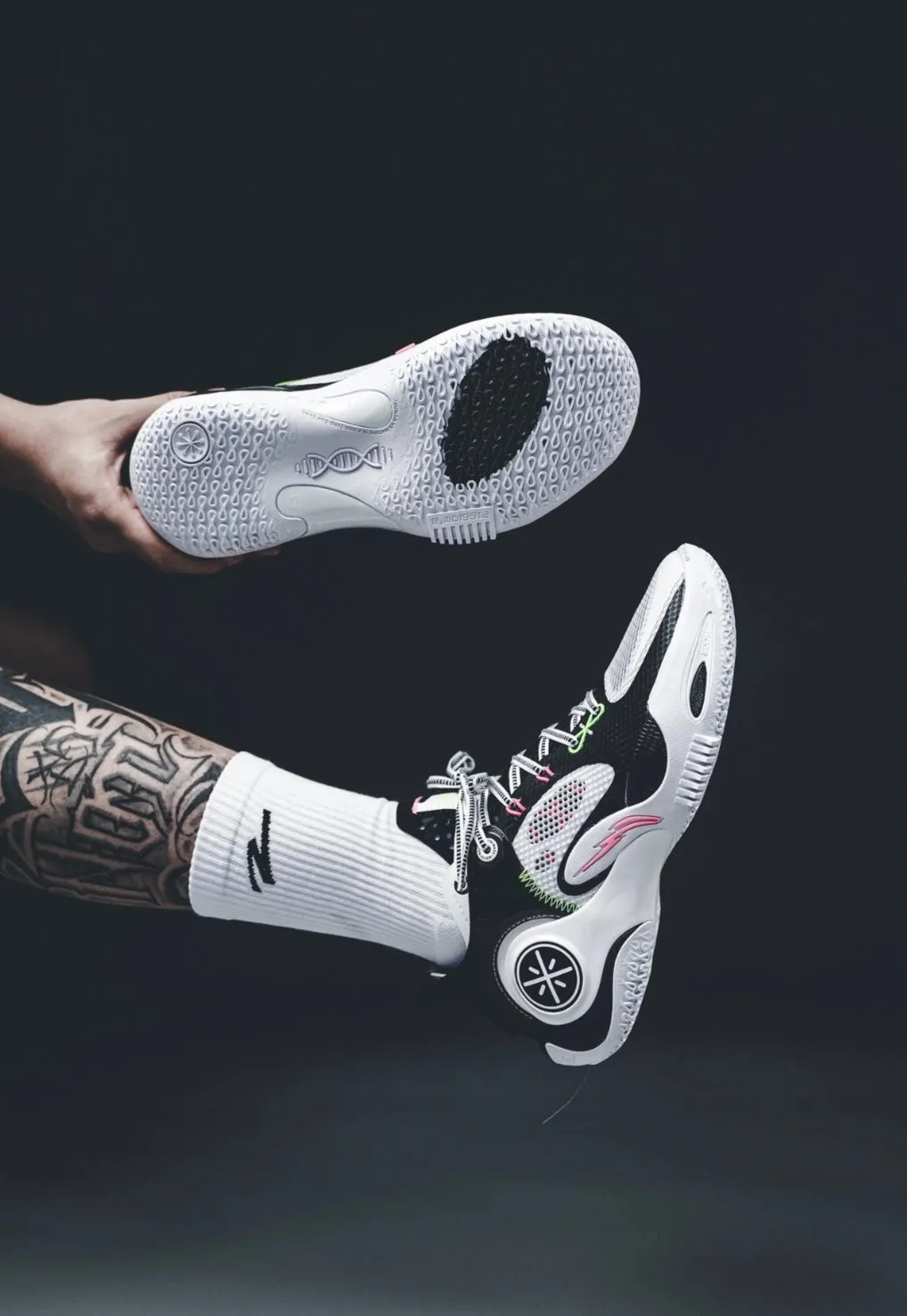 Active Fit Footbed Contouring Li-Ning Wade Fission 8 - Panda