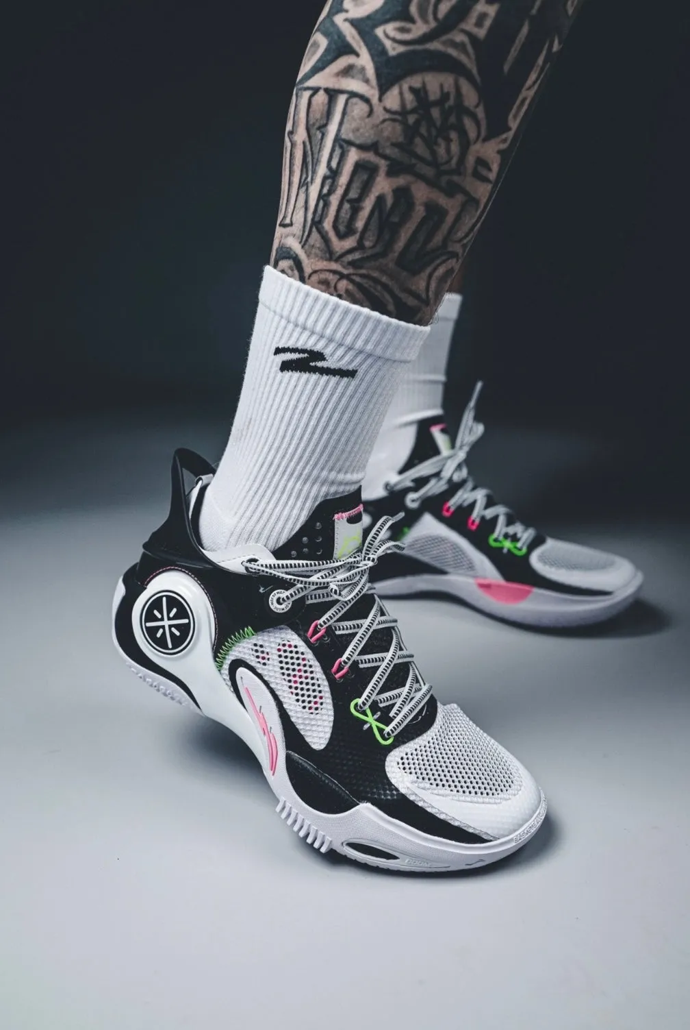 Li-Ning Wade Fission 8 - Panda 3D Knit Structure Multi Functional