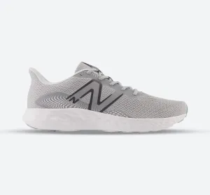 Men's Wide Fit New Balance M411LG3 Running Sneakers - Grey/White Hydrophobic Fabric Go Fast