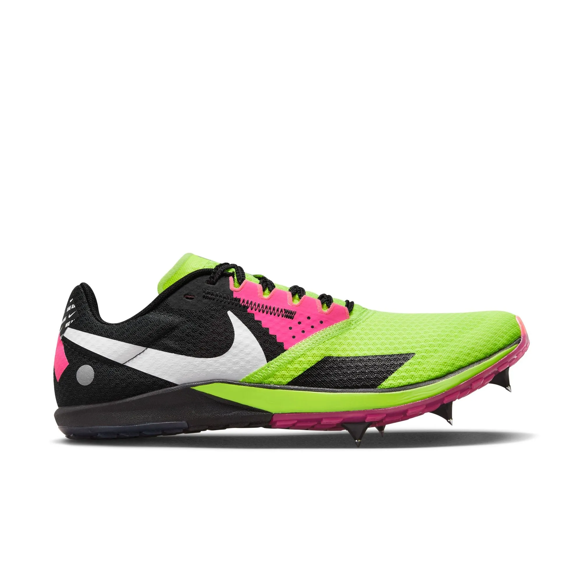 pre - run stretch fitness - journey ZOOM RIVAL XC 6 - 700 VOLT/WHITE/BLACK