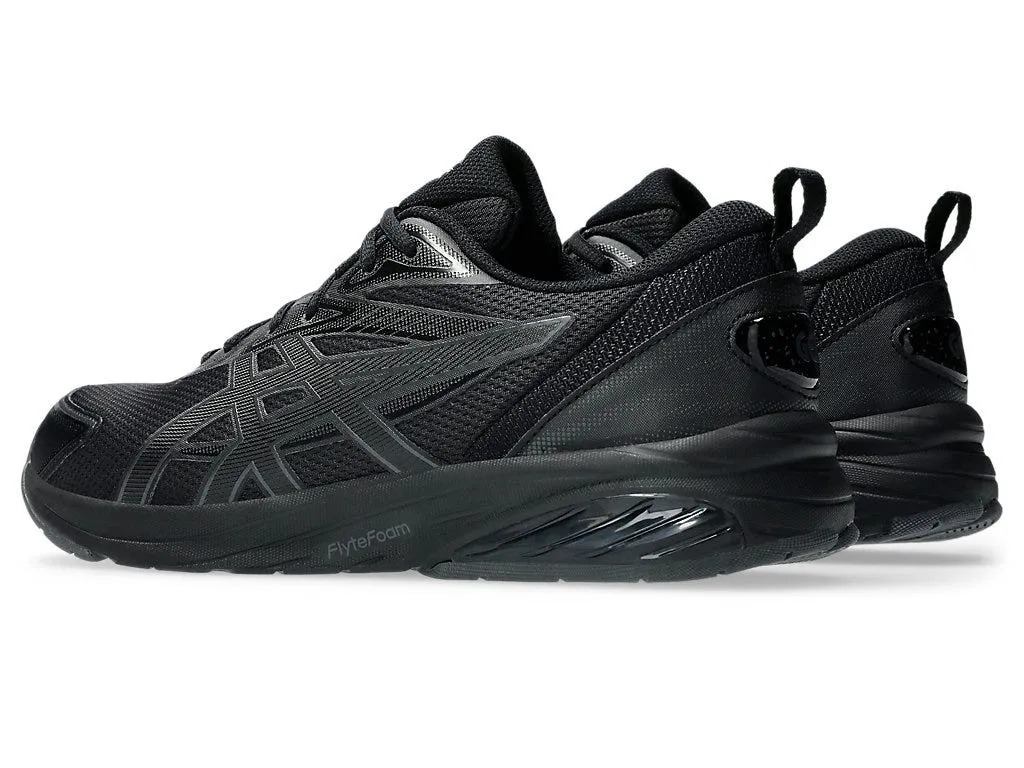 Asics Men'S Gel Quantum Kei Triple Black Running Shoes Icon Walk Month Strong