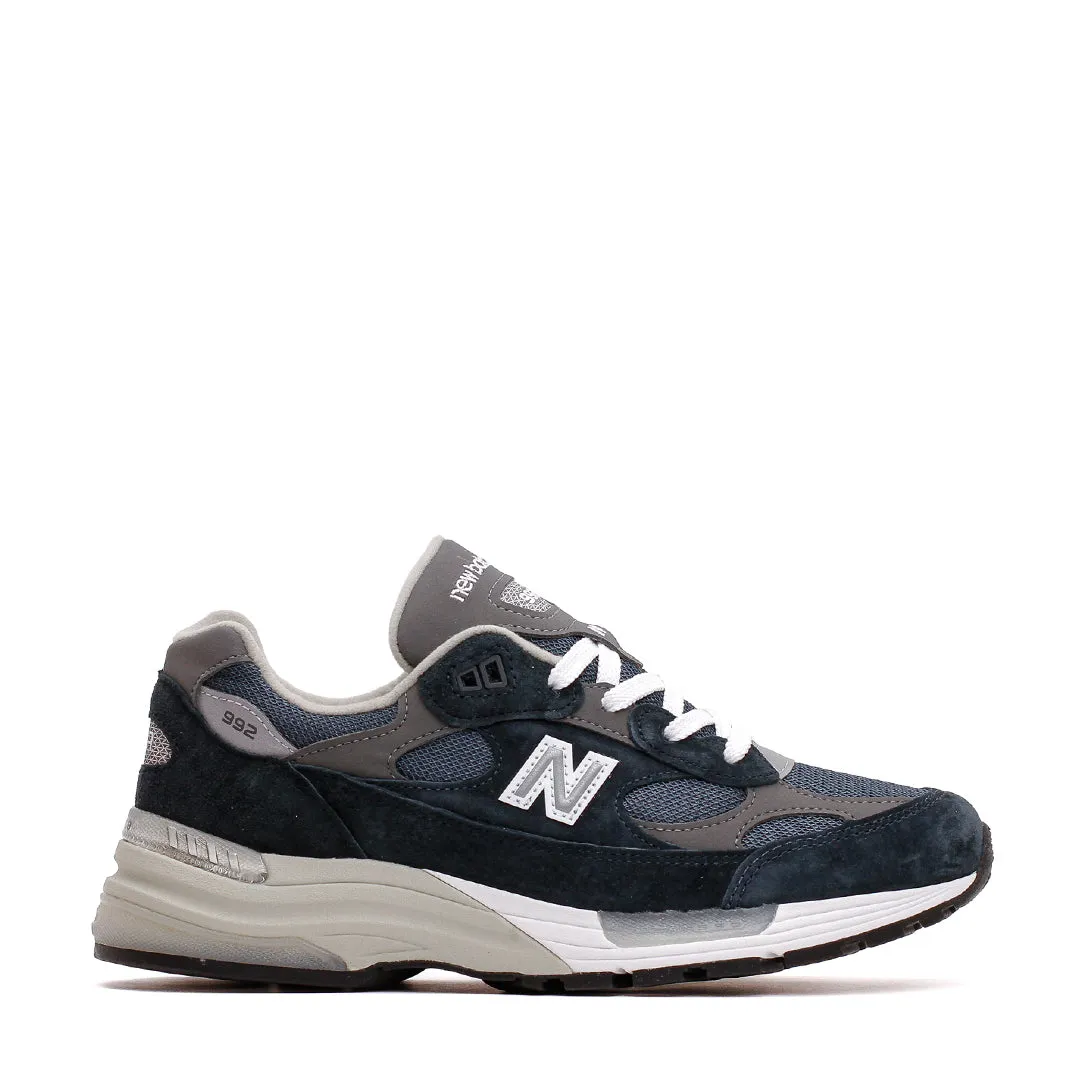 Orthopedic Impact Zones New Balance Unisex Made in USA 992 Navy U992NY