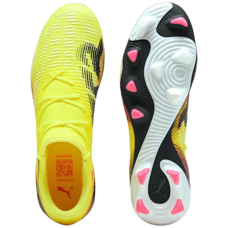 Puma Future 8 Match Low Adults Firm Ground Football Boots street soccer Grip Pattern