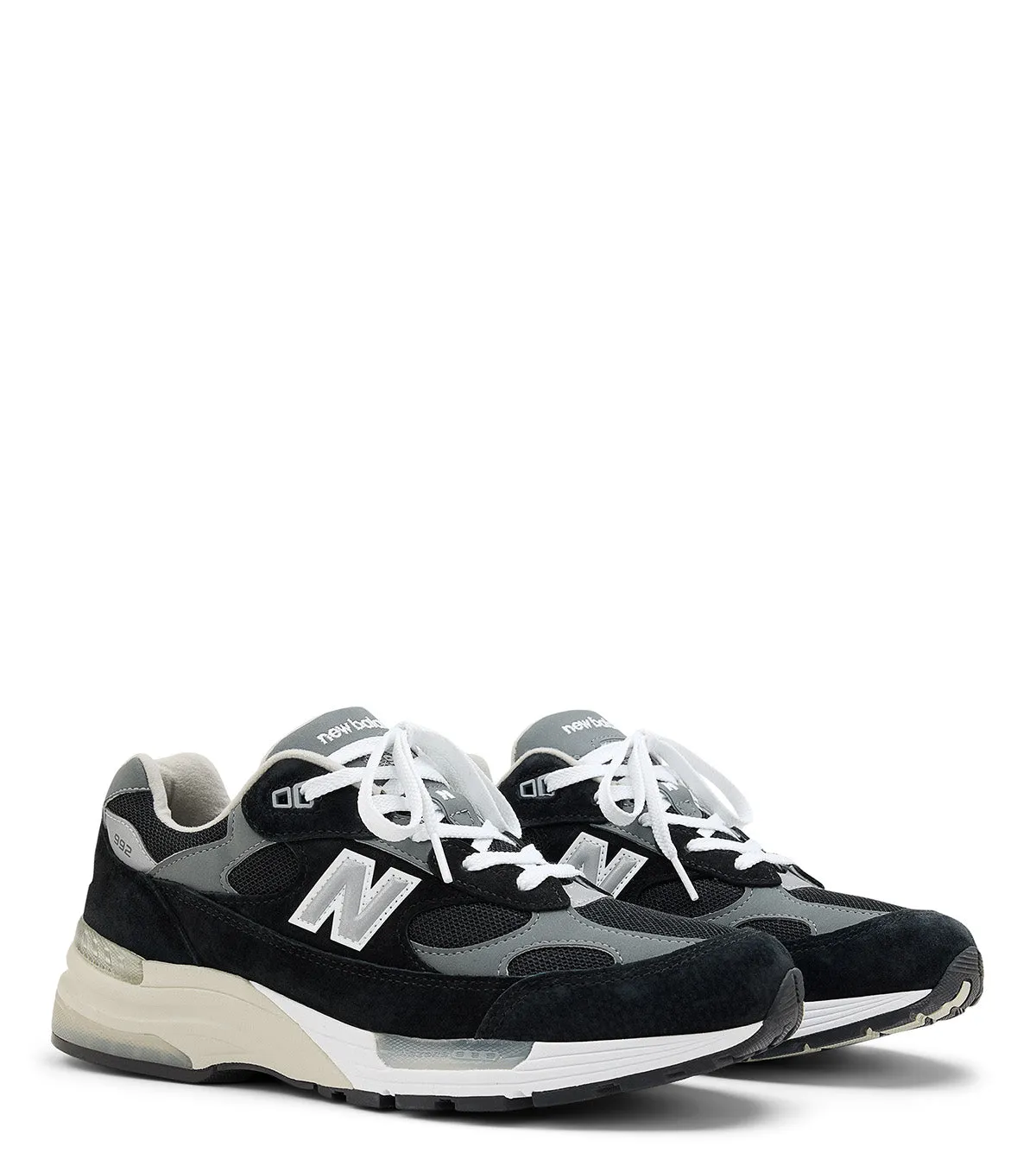 New Balance Made In USA 992 Black Premium Comfort Foot Freedom