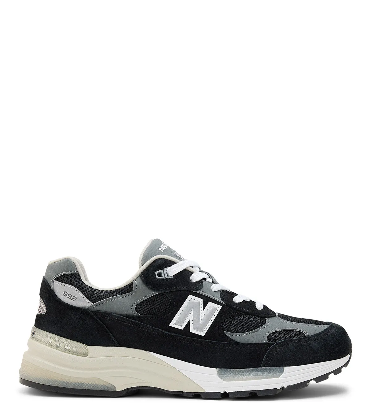 Stable Landing Long-Distance Support New Balance Made In USA 992 Black