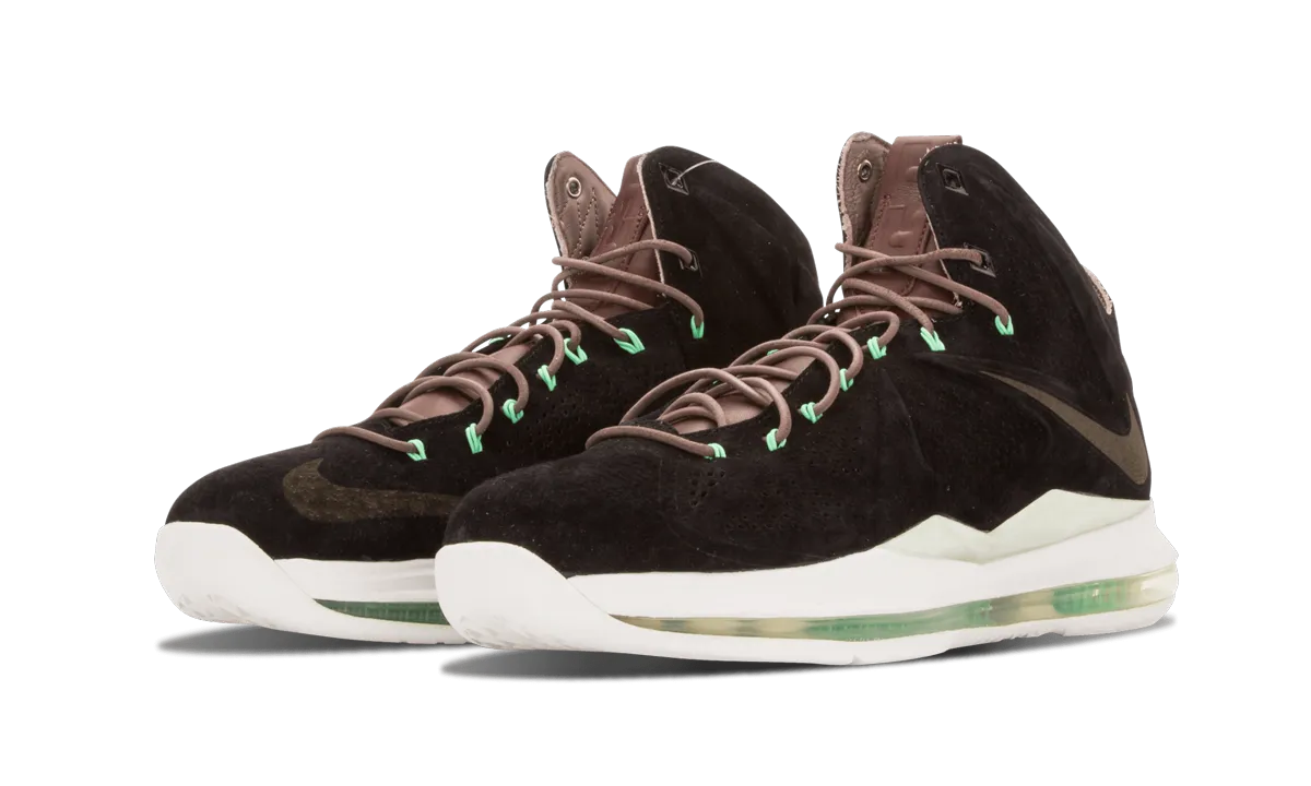 Lebron 10 EXT QS "Black Suede" Torsion Plate Technology Oxygenated Midsole Design