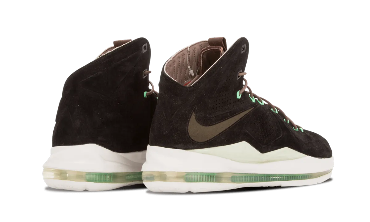MeshUpper High Traction Sole Lebron 10 EXT QS "Black Suede"