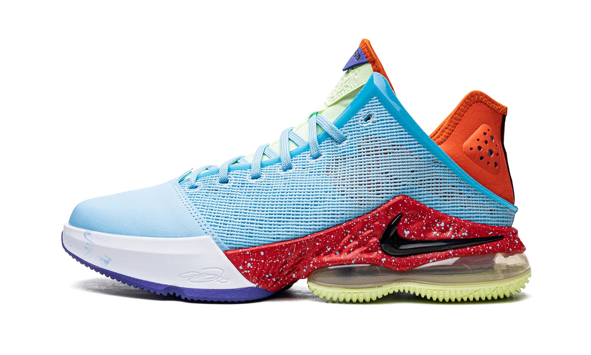 LeBron 19 Low "Blue Chill" Torsion Spring Tech