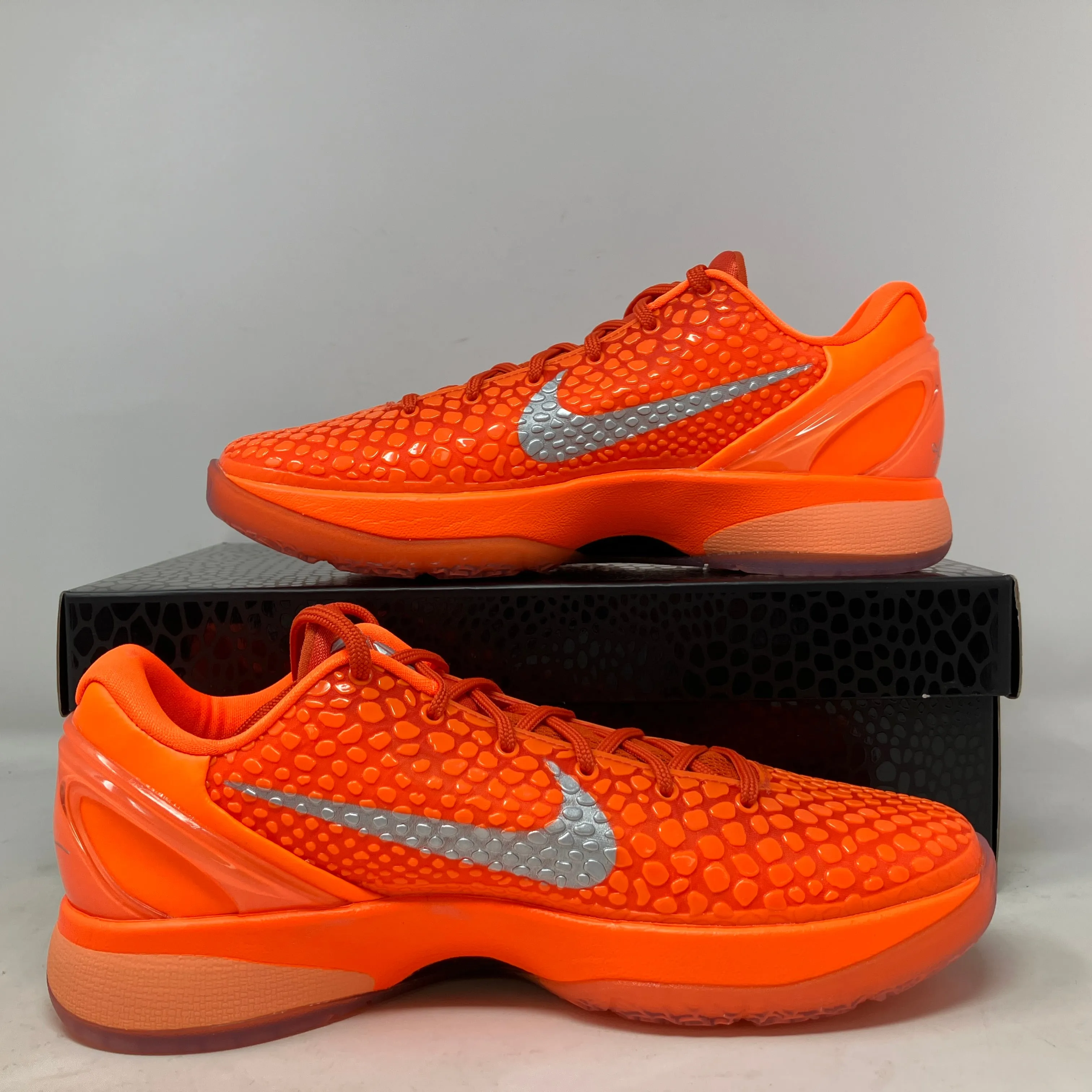 Nike Kobe 6 Protro Total Orange Lateral Guard Multi Angle Grip