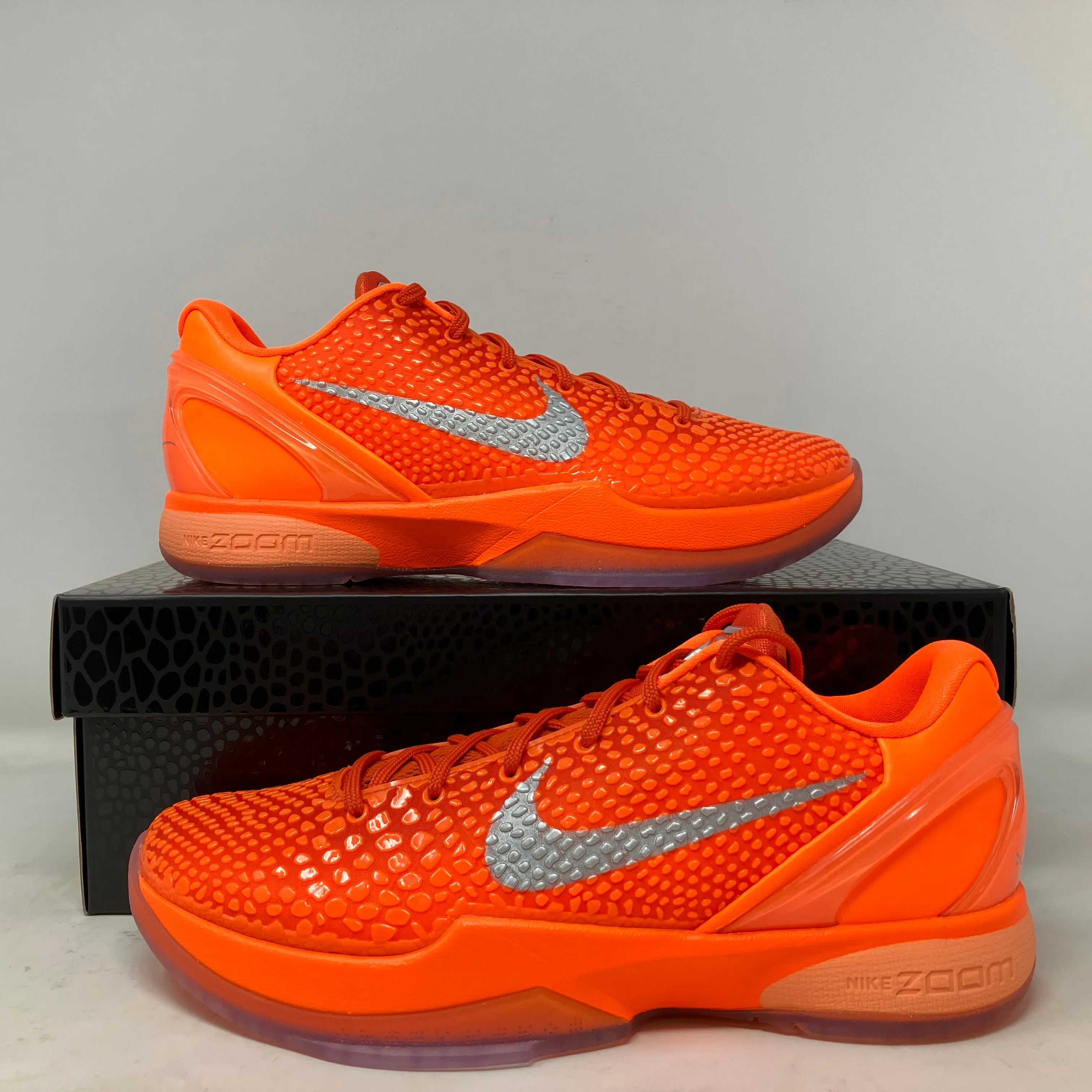 Nike Kobe 6 Protro Total Orange Adaptive Motion Plate Swift Move