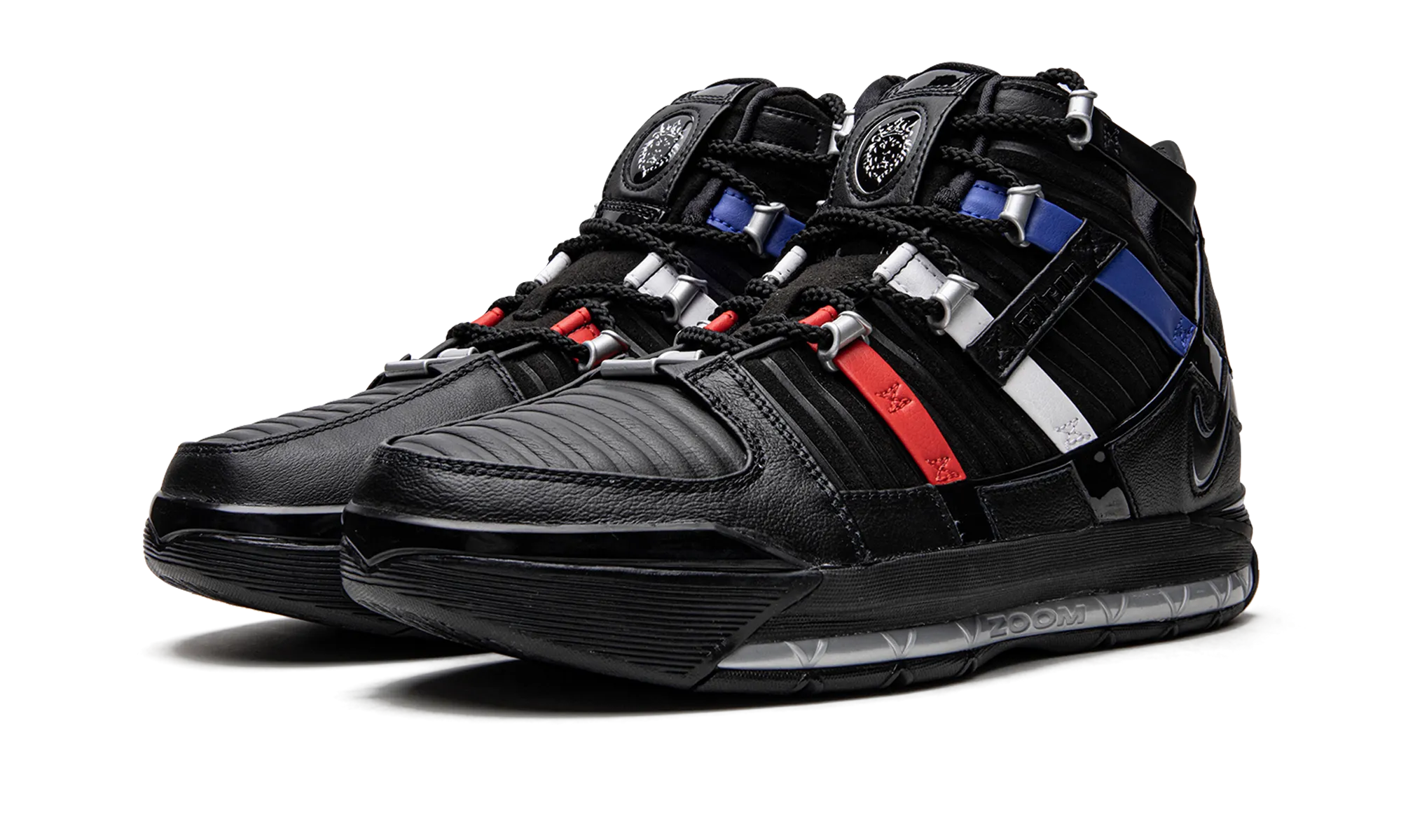 Orthotic Friendly Design Orthopedic Contour Design Lebron 3 "The Shop - Black/Red"