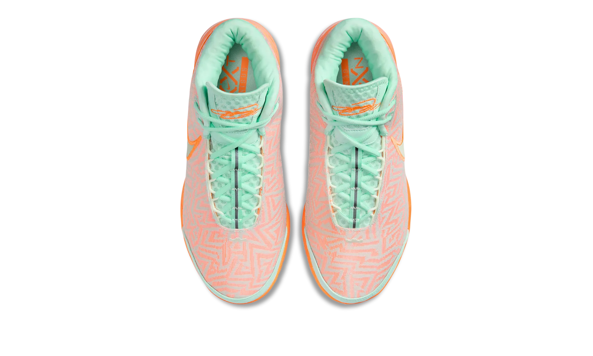 Pressure Relief Responsive Rocker Geometry Zoom LeBron NXXT Genisus "Bright Citrus Mint Foam"
