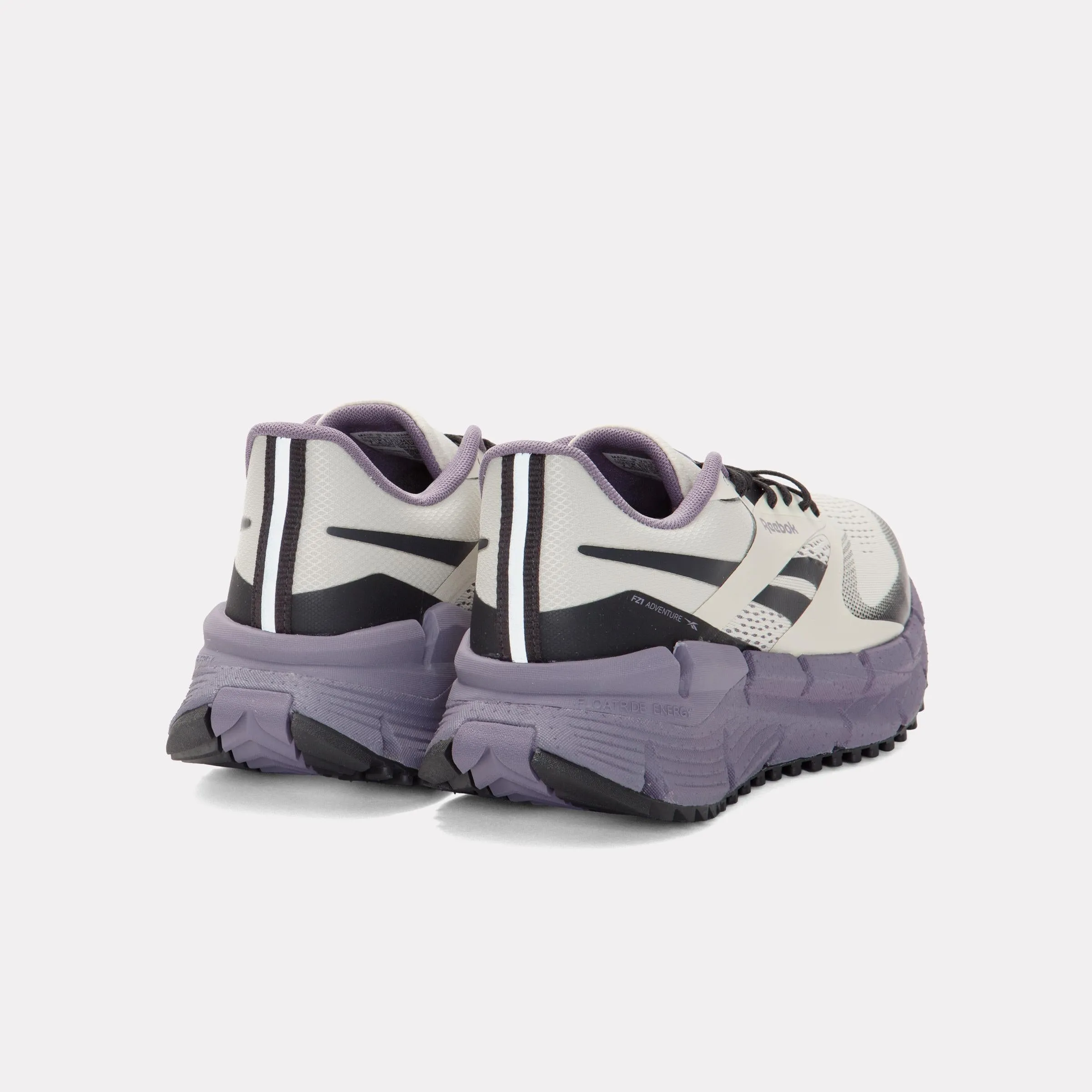 Reebok Footwear Women FloatZig 1 Adventure Shoes ALABASTER/PURPLE FUSION/WASHED non - perforated shoes casual - wear