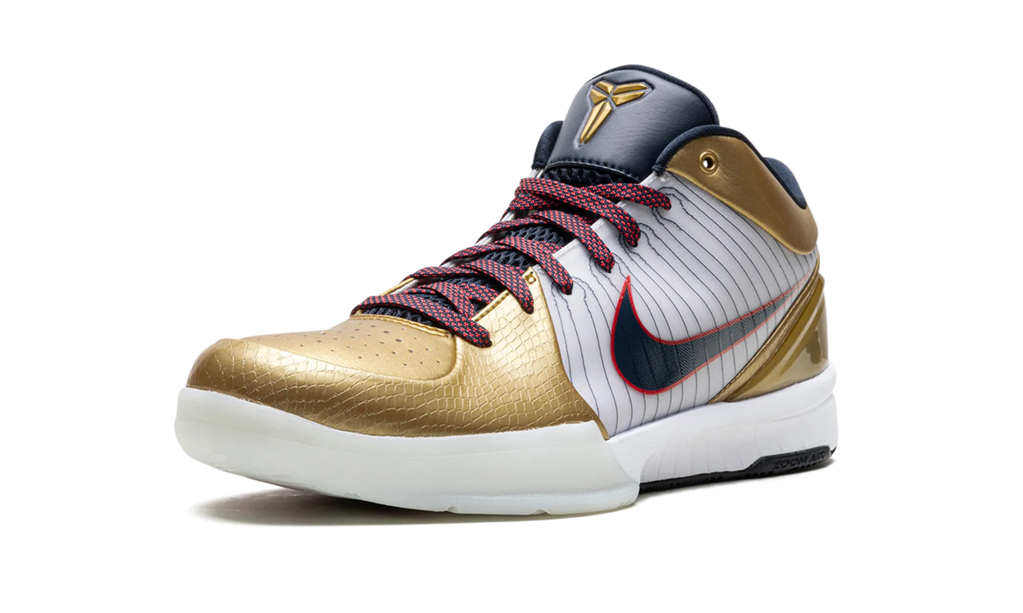 Zoom Kobe 4 "Gold Medal" Adaptive Traction Pattern All Day Comfort Design
