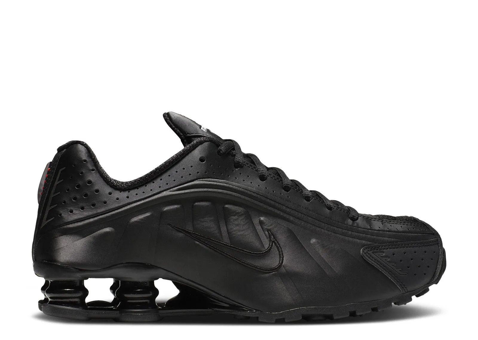 gym floor Nike Shox R4 Black