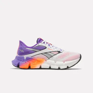 Enhanced Traction sports footgear Floatzig 2 White/Royalpurple/Flashorange
