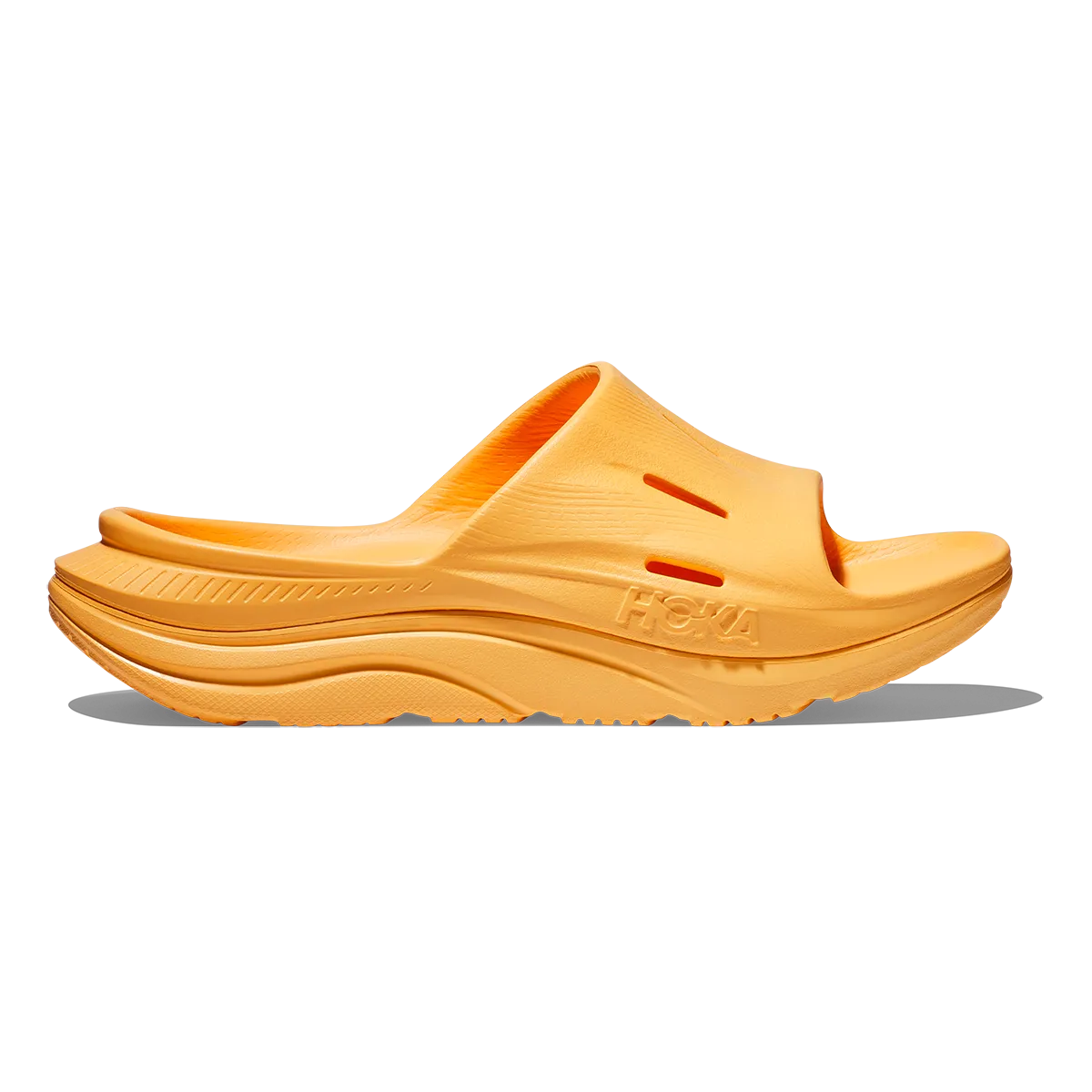 Wide Footbed City Ready Hoka Ora Recovery Slide 3 - Sherbet - Sherbet
