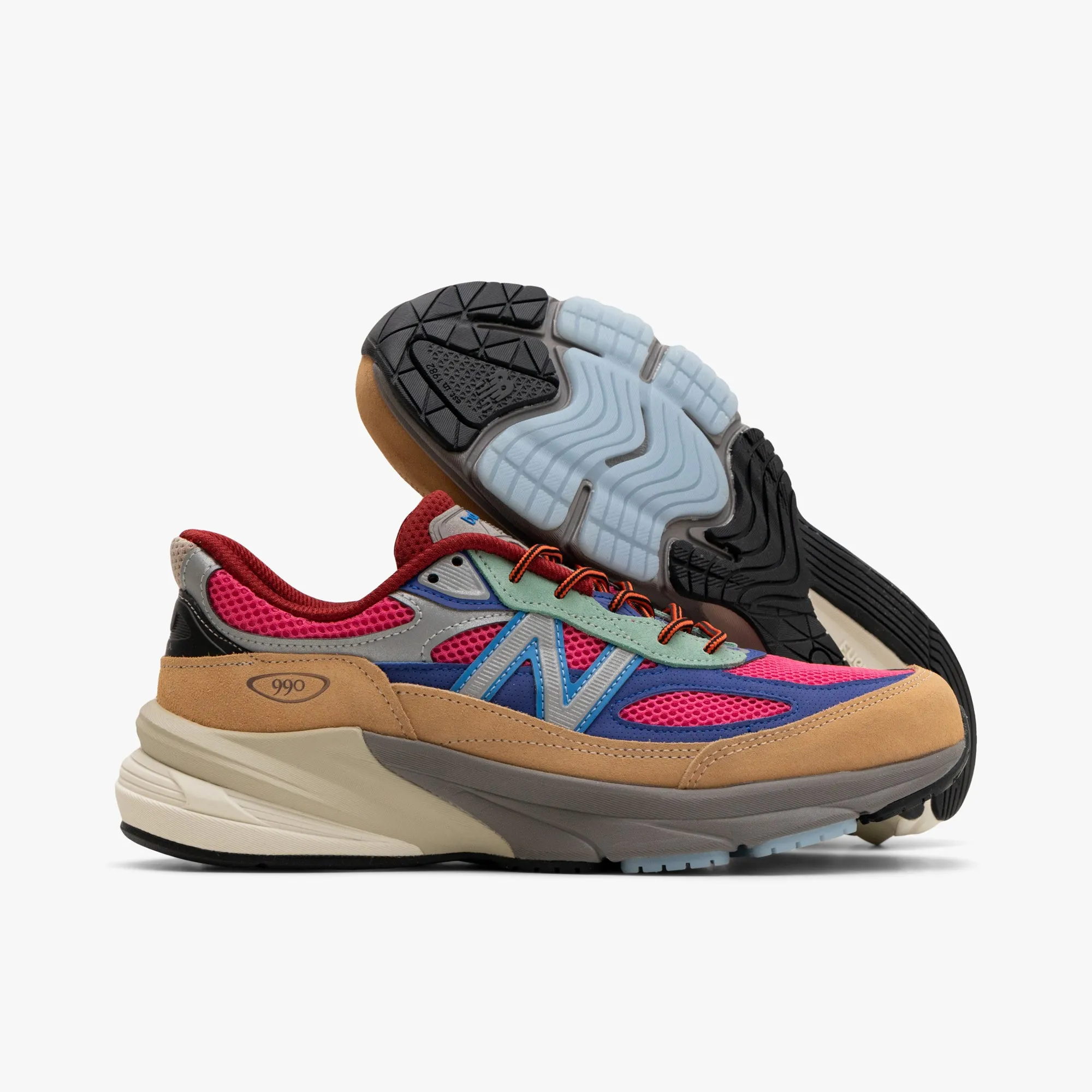 Durable arch Run Friendly New Balance x Action Bronson Made in USA 990v6