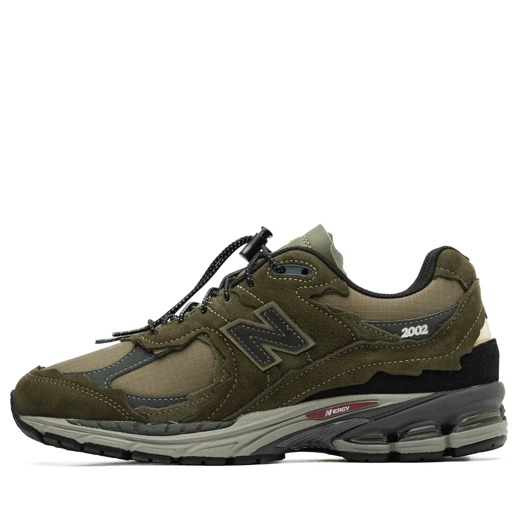 New Balance 2002R "Protection Pack - Dark Moss" Comfort Upper Material