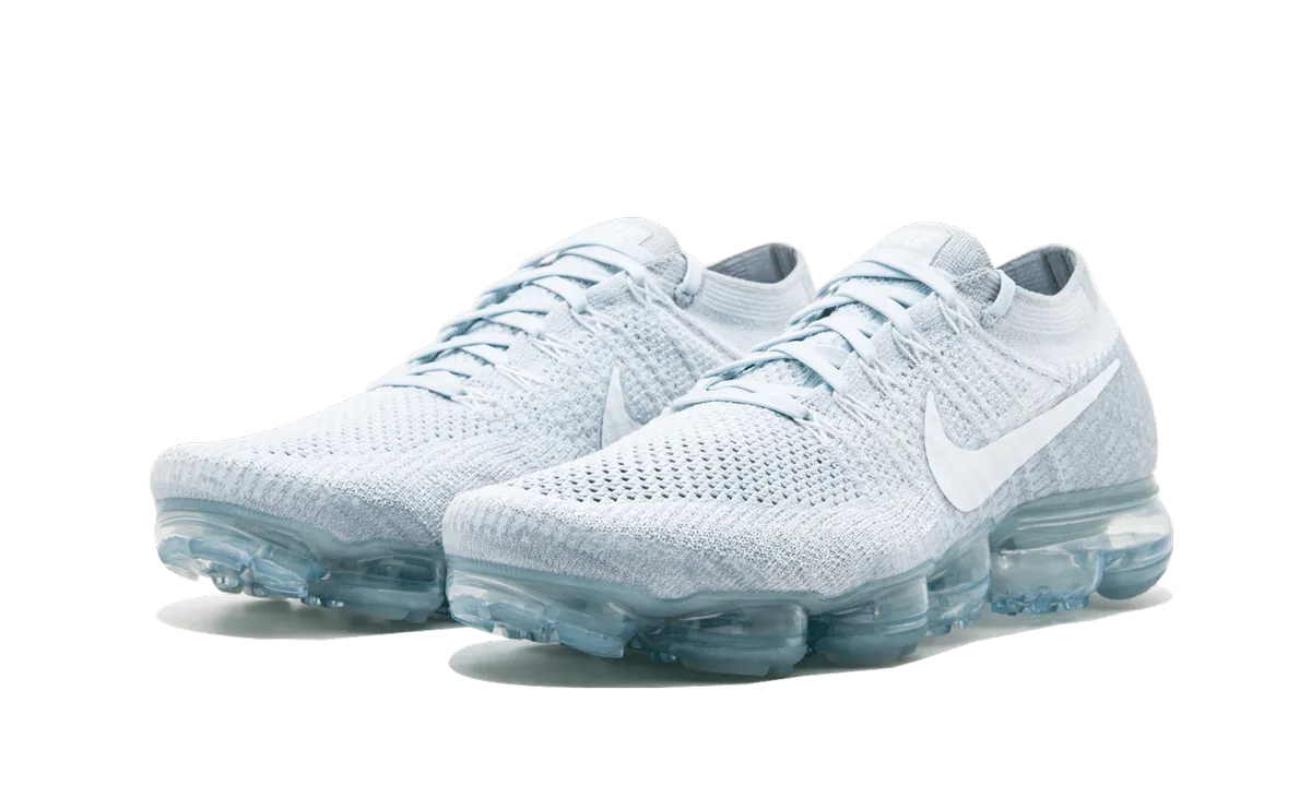 Air Vapormax Flyknit "Pure Platinum" angular outsole running shoes running in a sound area shoes