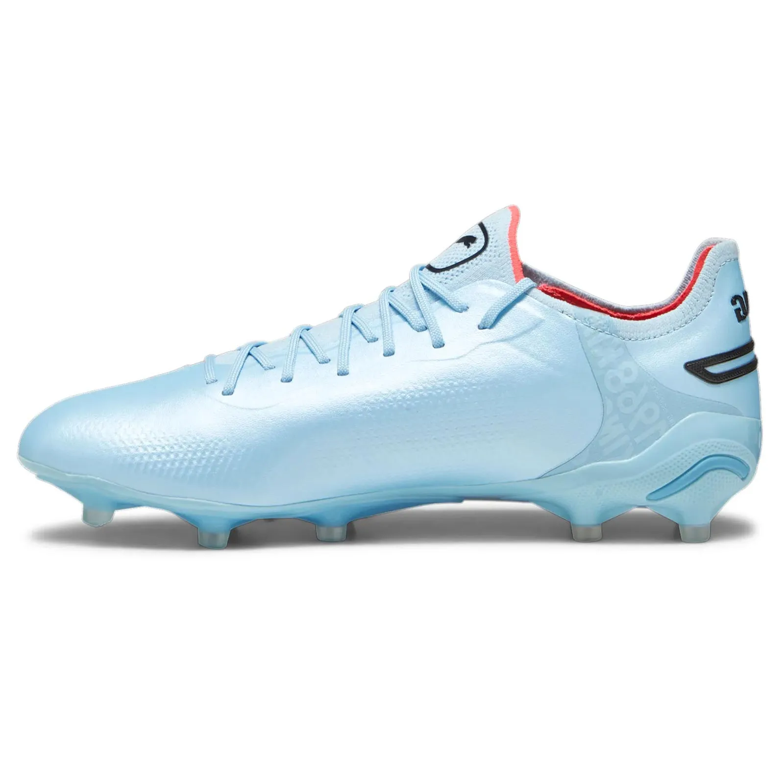 Puma King Ultimate FG White Foot Traction