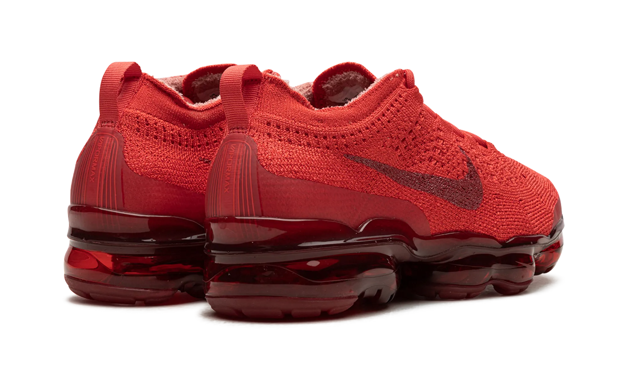 Air Vapormax 2023 Flyknit "Track Red" Joint protection low-top shoes