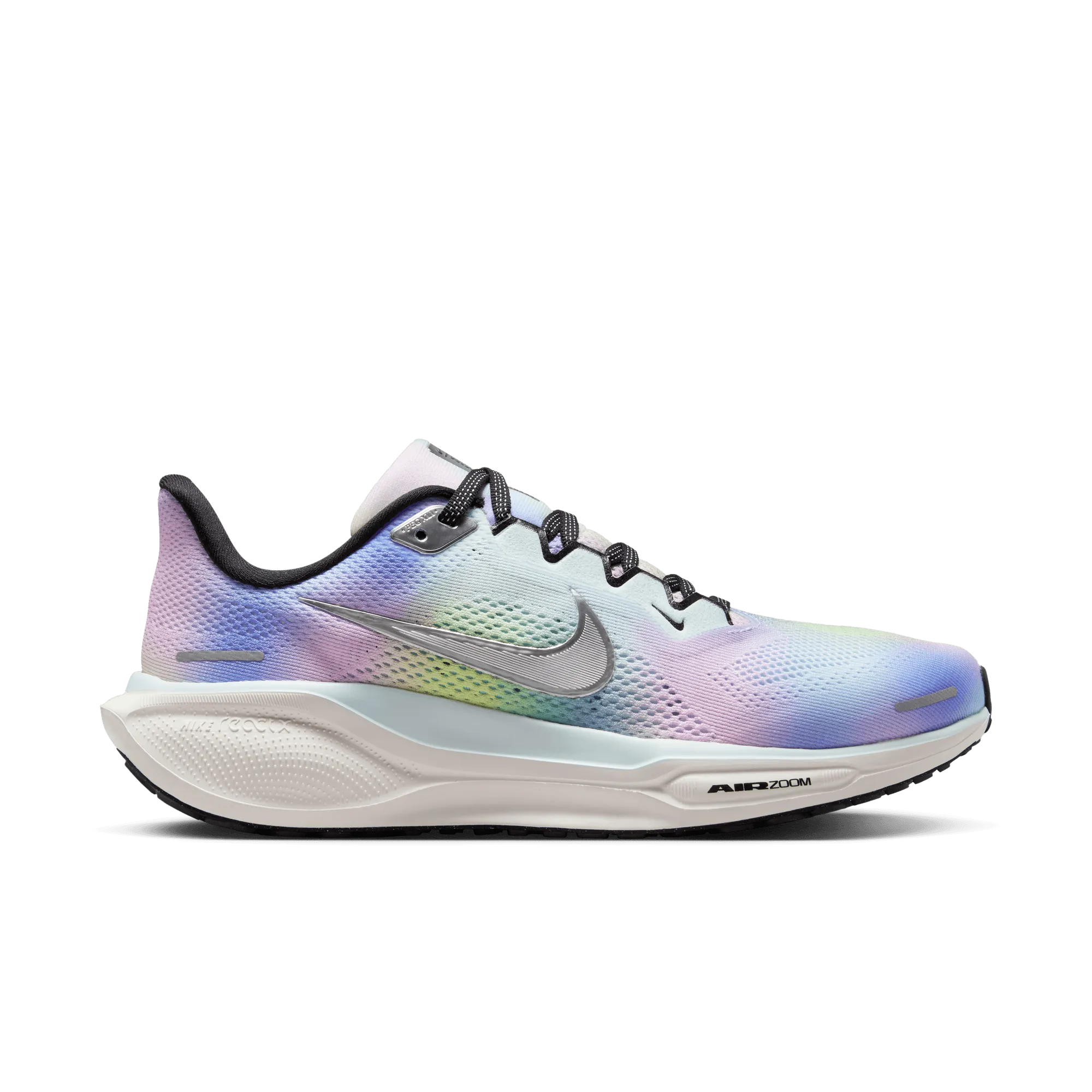 skateboarding shoes anti static WOMEN'S PEGASUS 41 SE - B - 400 GLACIER BLUE/METALLIC SILVER