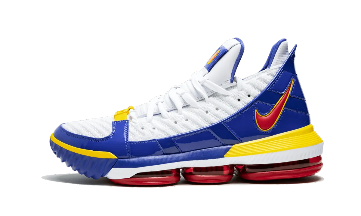Lebron 16 "SuperBron/Superman" Slip-Resistant Sole Lace Up