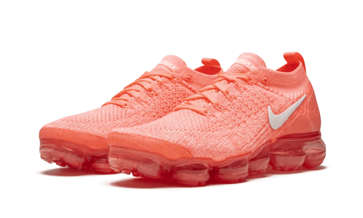 half - length running shoes AIR VAPORMAX FLYKNIT 2 WMNS "Crimson Pulse"