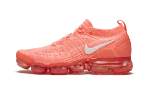 AIR VAPORMAX FLYKNIT 2 WMNS "Crimson Pulse" running in a bamboo bridge area shoes