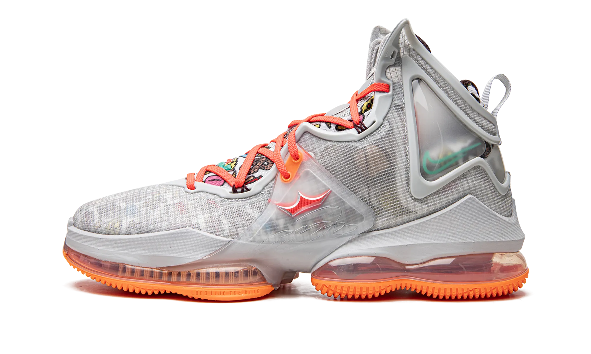 LeBron 19 "Fast Food" Fast Turnover CanvasUpper