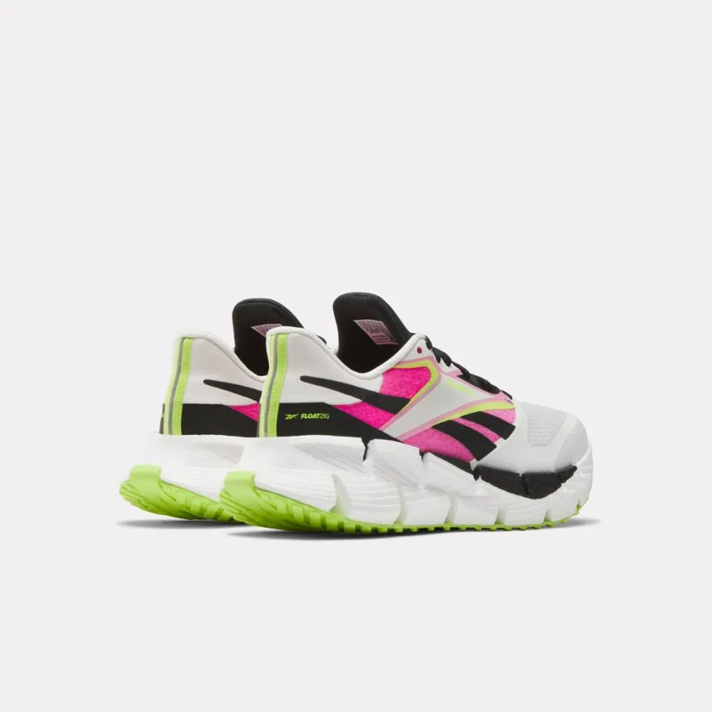 evening - runner adjustable - straps Reebok Footwear Women Floatzig 1 Women's Running Shoes CHALK/BLACK/LASPIN